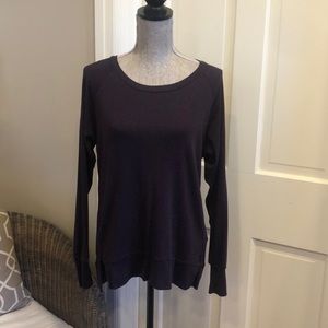 TNA/Aritzia Purple Long Sleeve T-Shirt